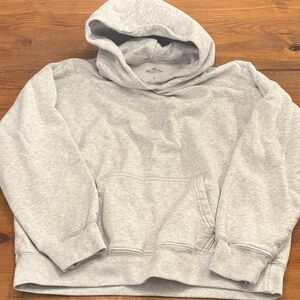 Hollister Light Gray Pullover Hoodie